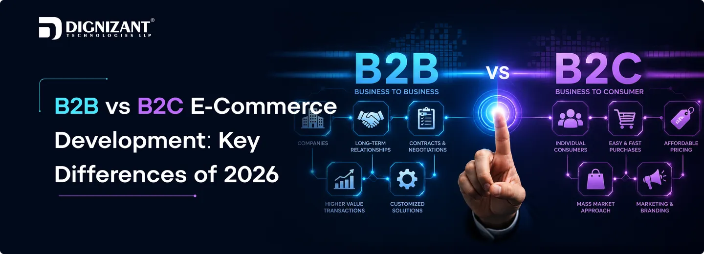 B2B vs B2C eCommerce Development: Key Differences of 2026